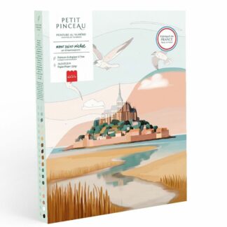 Coffret Peinture au Numéro Mont Saint-Michel - La Petite Epicerie