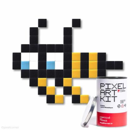 Space Bzzz - Art Kit by Pixel Corner - Kubbick, déco geek en verre recyclé