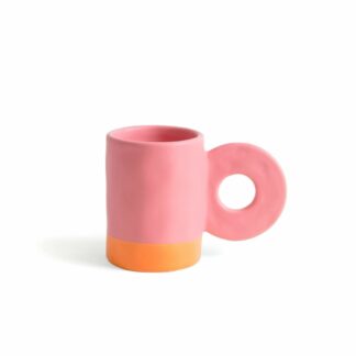 Tasse en Céramique Rose - Helio Ferretti, design élégant